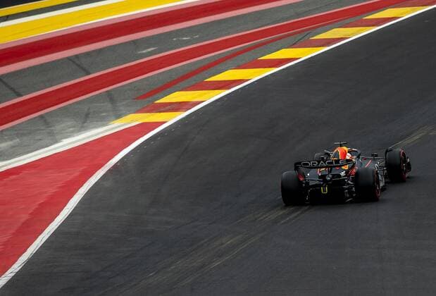 SPA Max Verstappen Oracle Red Bull Racing during the 1st free practice session ahead of the F1 Grand Prix of Belgium at the Circuit de Spa Francorchamps on August 26, 2022 in Spa, Belgium REMKO DE WAAL F1 Grand Prix of Belgium, Practice 1 2022 xVIxANPxSportx xxANPxIVx 453540150 originalFilename: 453540150.jpg