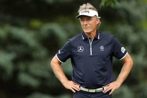 The Ally Challenge Bernhard Langer of Germany is seen on the first green during the first round of The Ally Challenge presented by McLaren at Warwick Hills Golf & Country Club, Grand Blanc, MI, USA Friday, August 26, 2022. Grand Blanc Michigan United States  Copyright: xJorgexLemusx originalFilename:lemus-theallyc220826_nppn2.jpg
