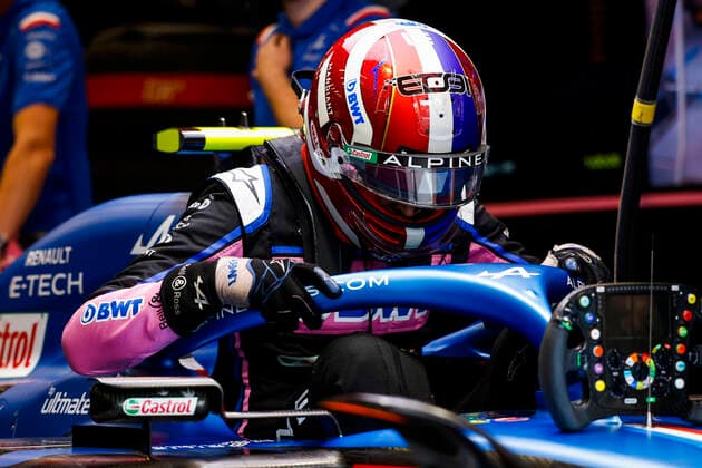 31 Esteban Ocon FRA, BWT Alpine F1 Team , F1 Grand Prix of Belgium at Circuit de Spa Francorchamps on August 26, 2022 in Spa Francorchamps, Belgium Photo by HOCH ZWEI Spa Francorchamps Belgium