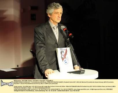 Football, Gianni Rivera receives UEFA Presidents Award