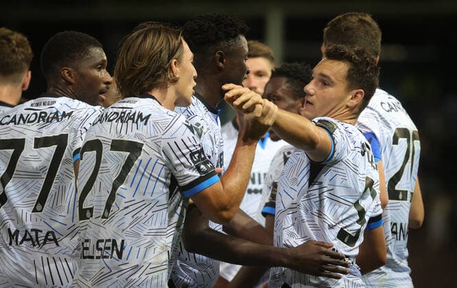 Football, CL, Club Bruges KV - Leverkusens group opponents