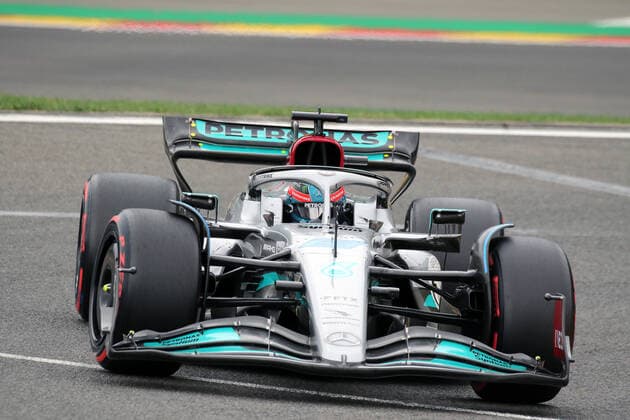 Formula1 Belgian Grand Prix 2022 George Russell GB Mercedes Formula1 Team Formula1 Formula1 World Championship 2022 Belgian Grand Prix Spa Francorchamps Circuit Spa Francorchamps Copyright: xBEAUTIFULxSPORTS Bernhardtx