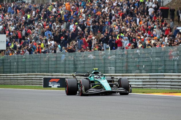 Formula1 Belgian Grand Prix 2022 Sebastian Vettel DEU Aston Martin Formula1 Team Formula1 World Championship 2022 Spa Francorchamps Belgian Grand Prix Circuit Spa Francorchamps Copyright: xBEAUTIFULxSPORTS Bernhardtx