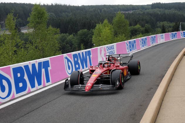 Formula1 Belgian Grand Prix 2022 Charles Leclerc MC Ferrari Formula 1 Team Ferrari Formula1 Formula1 World Championship 2022 Belgian Grand Prix Spa Francorchamps Circuit Spa Francorchamps Copyright: xBEAUTIFULxSPORTS Bernhardtx