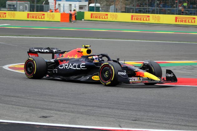 Formula1 Belgian Grand Prix 2022 Sergio Perez MEX Red Bull Formula1 Team Formula1 World Championship 2022 Formula1 Grand Prix Belgium Circuit Spa Francorchamps Spa Francorchamps Copyright: xBEAUTIFULxSPORTS Bernhardtx