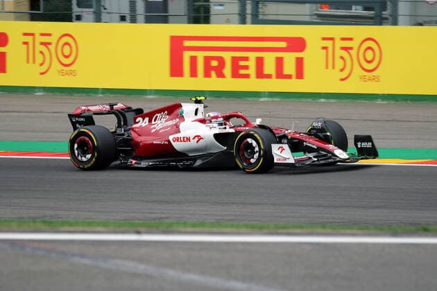 Formula1 Belgian Grand Prix 2022 Guanyu Zhou CHN Alfa Romeo Formula1 Team Formula1 World Championship 2022 Formula1 Grand Prix Belgium Circuit Spa Francorchamps Spa Francorchamps Copyright: xBEAUTIFULxSPORTS Bernhardtx