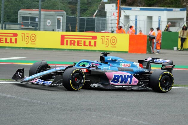 Formula1 Belgian Grand Prix 2022 Fernando Alonso ESP Alpine Renault Formula1 Team Formula1 Formula1 World Championship 2022 Belgian Grand Prix Spa Francorchamps Circuit Spa Francorchamps Copyright: xBEAUTIFULxSPORTS Bernhardtx