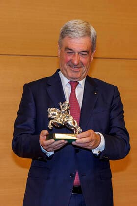 MÜNSTER Tournament of Winners 2022, MÜNSTER Tournament of Winners 2022 HOFMANN Peter organizer Mannheim Maimarkt award ceremony Peace Rider Award Münster, Mövenpick Hotel 26 August 2022