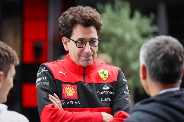 BINOTTO Mattia (ita), Managing Director of the Scuderia Ferrari, portrait during the Formula 1 Rolex Belgian Grand Prix 2022, 14th round of the 2022 FIA Formula One World Championship, WM, Weltmeisterschaft from August 26 to 28, 2022 on the Circuit de Spa-Francorchamps, in Francorchamps, Belgium - F1 - BELGIAN GRAND PRIX 2022 DPPI Panoramic  00122033_AV6_0529