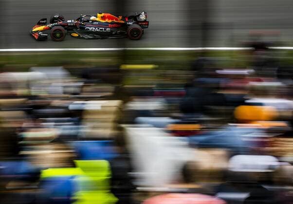 SPA Max Verstappen Oracle Red Bull Racing in action during the 3rd free practice session leading up to the F1 Grand Prix of Belgium at the Circuit de Spa Francorchamps on August 27, 2022 in Spa, Belgium REMKO DE WAAL F1 Grand Prix of Belgium, Practice 3 2022 xVIxANPxSportx xxANPxIVx 453575688 originalFilename: 453575688.jpg