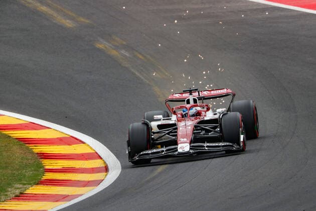 77 BOTTAS Valtteri (fin), Alfa Romeo F1 Team ORLEN C42, action during the Formula 1 Rolex Belgian Grand Prix 2022, 14th round of the 2022 FIA Formula One World Championship, WM, Weltmeisterschaft from August 26 to 28, 2022 on the Circuit de Spa-Francorchamps, in Francorchamps, Belgium - F1 - BELGIAN GRAND PRIX 2022 DPPI Panoramic  _V2_1085