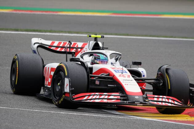 Formula1 Belgian Grand Prix 2022 Mick Schumacher DEU Haas Formula1 Team Formula1 World Championship 2022 Formula1 Belgian Grand Prix Spa Francorchamps Circuit Spa Francorchamps Copyright: xBEAUTIFULxSPORTS Bernhardtx