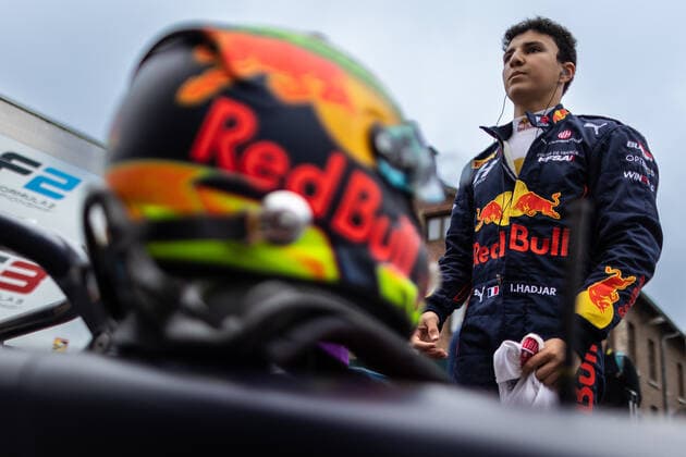 HADJAR Isack (fra), Hitech Grand Prix, Dallara F3, portrait during the 7th round of the 2022 FIA Formula 3 Championship, from August 26 to 28, 2022 on the Circuit de Spa-Francorchamps, in Francorchamps, Belgium - AUTO - FORMULA 3 2022 - BELGIUM DPPI Panoramic  SPA_GP_SR-1242