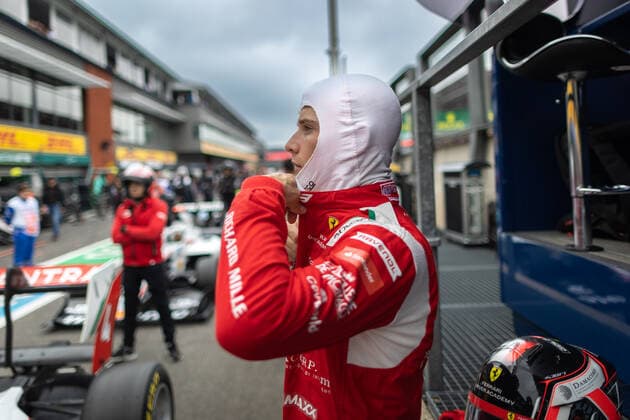 LECLERC Arthur (mco), Prema Racing, Dallara F3, portrait during the 7th round of the 2022 FIA Formula 3 Championship, from August 26 to 28, 2022 on the Circuit de Spa-Francorchamps, in Francorchamps, Belgium - AUTO - FORMULA 3 2022 - BELGIUM DPPI Panoramic  SPA_GP_SR-1391