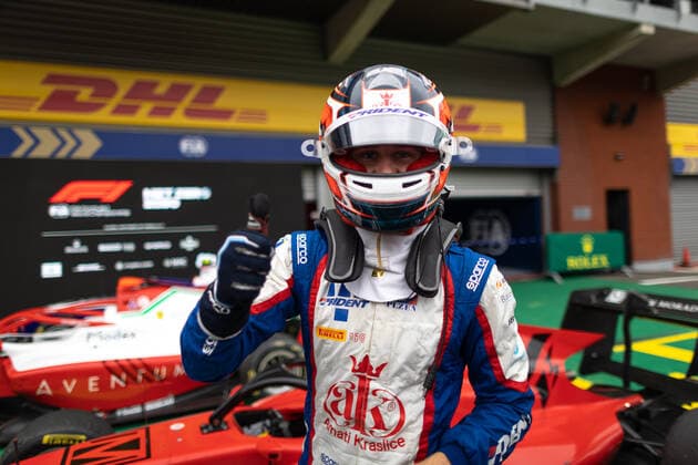 STANEK Roman (cze), Trident Racing, Dallara F3, portrait during the 7th round of the 2022 FIA Formula 3 Championship, from August 26 to 28, 2022 on the Circuit de Spa-Francorchamps, in Francorchamps, Belgium - AUTO - FORMULA 3 2022 - BELGIUM DPPI Panoramic  SPA_GP_SR-1453
