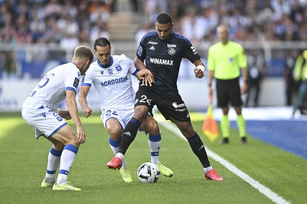 Football, AJ Auxerre - Racing Strasbourg