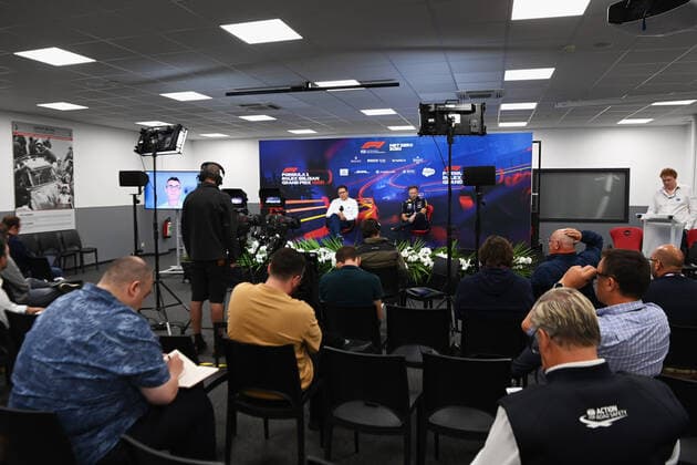 Nikolas Tombazis GRC, Single Seater Technical Director at FIA , Christian Horner GBR, Oracle Red Bull Racing , F1 Grand Prix of Belgium at Circuit de Spa Francorchamps on August 27, 2022 in Spa Francorchamps, Belgium Photo by Mark Sutton Motorsport Images DPPI via HOCH ZWEI Spa Francorchamps Belgium