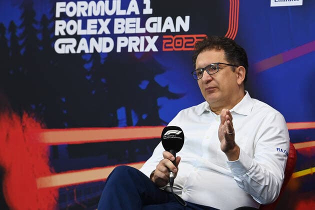Nikolas Tombazis GRC, Single Seater Technical Director at FIA , F1 Grand Prix of Belgium at Circuit de Spa Francorchamps on August 27, 2022 in Spa Francorchamps, Belgium Photo by Mark Sutton Motorsport Images DPPI via HOCH ZWEI Spa Francorchamps Belgium