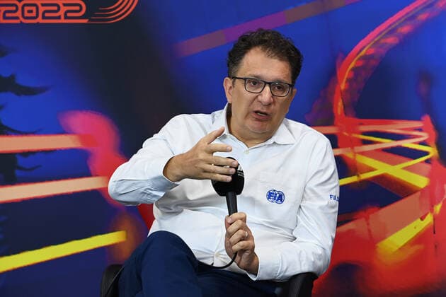 Nikolas Tombazis GRC, Single Seater Technical Director at FIA , F1 Grand Prix of Belgium at Circuit de Spa Francorchamps on August 27, 2022 in Spa Francorchamps, Belgium Photo by Mark Sutton Motorsport Images DPPI via HOCH ZWEI Spa Francorchamps Belgium