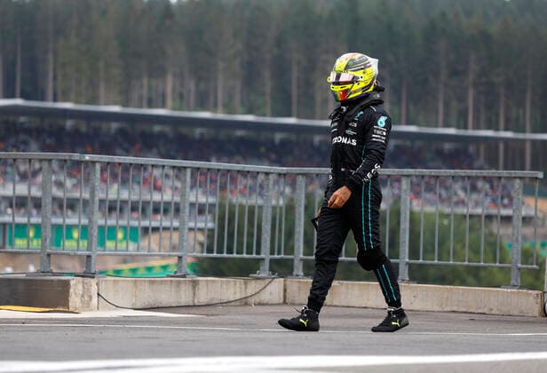 44 Lewis Hamilton GBR, Mercedes AMG Petronas F1 Team , F1 Grand Prix of Belgium at Circuit de Spa Francorchamps on August 27, 2022 in Spa Francorchamps, Belgium Photo by HOCH ZWEI Spa Francorchamps Belgium