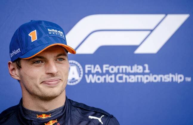 SPA Max Verstappen Red Bull Racing after winning qualifying ahead of the F1 Grand Prix of Belgium at the Circuit de Spa Francorchamps on August 28, 2022 in SPA, Belgium ANP SEM VAN DER WAL F1 Grand Prix of Belgium, Qualifying 2022 xVIxANPxSportx xxANPxIVx 453588066 originalFilename: 453588066.jpg