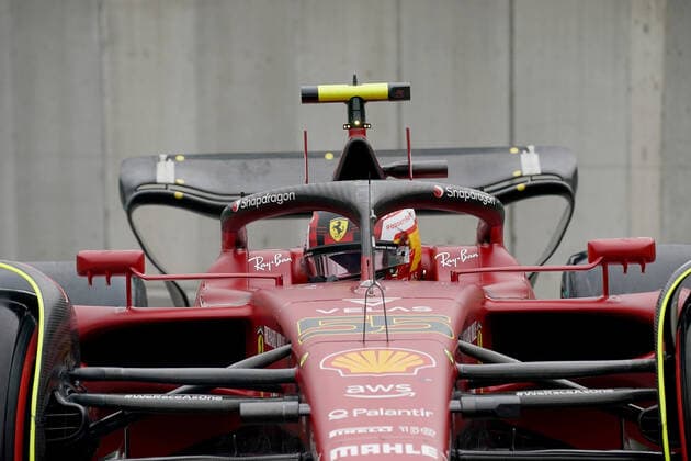 FORMULA 1 ROLEX BELGIAN GRAND PRIX 2022 27 08 2022, Circuit de Spa Francorchamps, Spa Franchorchamps, FORMULA 1 ROLEX BELGIAN GRAND PRIX 2022 , in picture Carlos Sainz Jr ESP , Scuderia Ferrari nordphotoxGmbHx xBratic nph00250