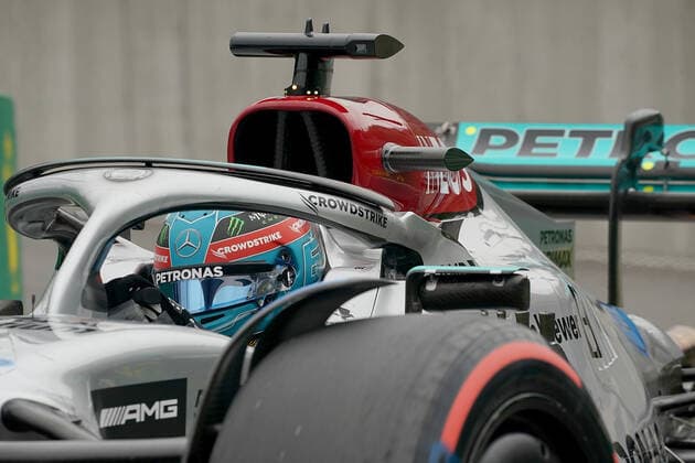 FORMULA 1 ROLEX BELGIAN GRAND PRIX 2022 27 08 2022, Circuit de Spa Francorchamps, Spa Franchorchamps, FORMULA 1 ROLEX BELGIAN GRAND PRIX 2022 , in picture George Russell GBR , Mercedes AMG Petronas Formula One Team nordphotoxGmbHx xBratic nph00250