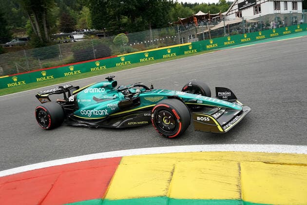 FORMULA 1 ROLEX BELGIAN GRAND PRIX 2022 27 08 2022, Circuit de Spa Francorchamps, Spa Franchorchamps, FORMULA 1 ROLEX BELGIAN GRAND PRIX 2022 , in picture Lance Stroll CAN , Aston Martin Aramco Cognizant Formula One Team nordphotoxGmbHx xBratic nph00250