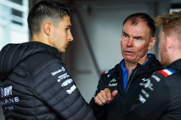 PERMANE Alan (gbr), Trackside Operations Director of Alpine F1 Team, OCON Esteban (fra), Alpine F1 Team A522, portrait during the Formula 1 Rolex Belgian Grand Prix 2022, 14th round of the 2022 FIA Formula One World Championship, WM, Weltmeisterschaft from August 26 to 28, 2022 on the Circuit de Spa-Francorchamps, in Francorchamps, Belgium - F1 - BELGIAN GRAND PRIX 2022 DPPI Panoramic 20220827_GOOD5274