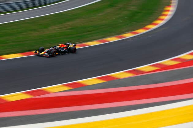 1 Max Verstappen NLD, Oracle Red Bull Racing , F1 Grand Prix of Belgium at Circuit de Spa Francorchamps on August 27, 2022 in Spa Francorchamps, Belgium Photo by HOCH ZWEI Spa Francorchamps Belgium