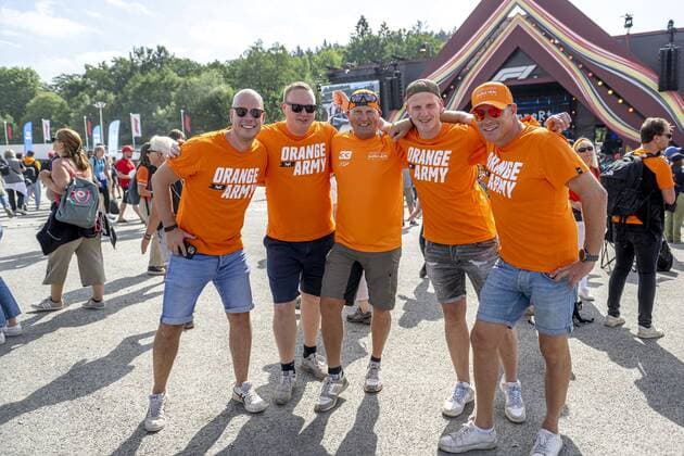 Spa - 28-08-2022, Circuit de Spa-Francorchamps, Fans at the Formula 1 Belgium Grand Prix, Formula 1 Belgium Grand Prix Sunday  x17991322x Copyright: