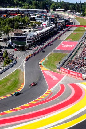 Illustration picture shows the Eau Rouge Raidillon part of the circuit during the F1 Grand Prix of Belgium auto race, in Spa-Francorchamps, Sunday 28 August 2022. The Spa-Francorchamps Formula One Grand Prix takes place this weekend, from August 26th to August 28th. VIRGINIExLEFOUR  x41384963x