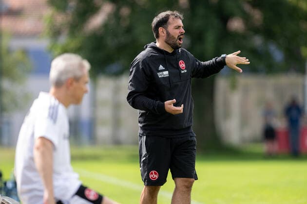 28 08 2022 football season 2022 2023 2 women football Bundesliga 1 matchday 1 FC Nürnberg FCN club VFL Wolfsburg II ThHa Thomas Flakus coach 1 FC Nürnberg FCN