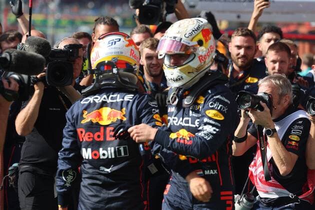 SPA-FRANCORCHAMPS, BELGIUM - AUGUST 28 : Max Verstappen -Red Bull during the F1 race of the Belgian Formula One Grand Prix Spa Francorchamps on August 28, 2022 in Spa-Francorchamps, Belgium, 28 08 2022 ( Belgian Grand Prix Formula One 2022 PhotoNews Panoramic 