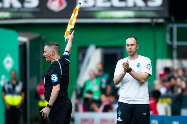 GER, 1 FBL, SV Werder Bremen vs Eintracht Frankfurt 28 08 2022, wohninvest WESERSTADION, GER, 1 FBL, SV Werder Bremen vs Eintracht Frankfurt in picture Ole Werner head coach SV Werder Bremen , nordphotoxGmbHx xRauch nph00251