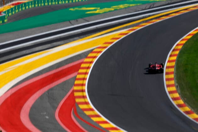16 Charles Leclerc MCO, Scuderia Ferrari , F1 Grand Prix of Belgium at Circuit de Spa Francorchamps on August 28, 2022 in Spa Francorchamps, Belgium Photo by HOCH ZWEI Spa Francorchamps Belgium