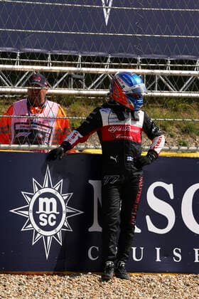 77 Valtteri Bottas FIN, Alfa Romeo F1 Team ORLEN after crash, F1 Grand Prix of Belgium at Circuit de Spa Francorchamps on August 28, 2022 in Spa Francorchamps, Belgium Photo by HOCH ZWEI Spa Francorchamps Belgium