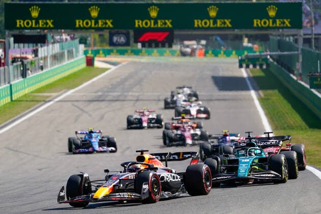 Formula 1 Rolex Belgian Grand Prix 2022 Max Verstappen of Holland driving the (1) Oracle Red Bull Racing RB18 Red Bull RBPTH001 during the F1 Rolex Belgian Grand Prix 2022 on August 28th, 2022 in Spa-Francorchamps, Belgium. Spa Belgium Belgium  Copyright: xAlessioxMorgesex originalFilename:morgese-f1rolexb220828_npzzr.jpg