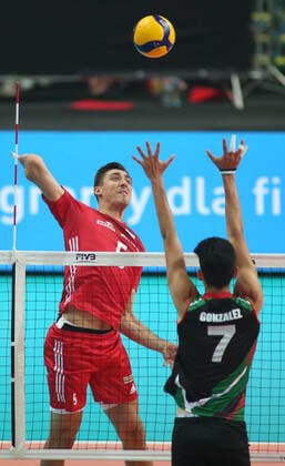 KATOWICE HALA SPODEK 28.08.2022 MISTRZOSTWA SWIATA W SIATKOWCE 2022 MECZ GRUPY C POLSKA (BIALO-CZERWONE) - MEKSYK (zielone) NZ Lukasz Kaczmarek . FOT TOMASZ WANTULA NEWSPIX.PL KATOWICE 28.08.2022 2022 FIVB Volleyball Men s World Championship, WM, Weltmeisterschaft Poland - Pool Phase POLAND - MEXICO TOMASZ WANTULA NEWSPIX.PL --- Newspix.pl POLAND OUT!  150828WAN098