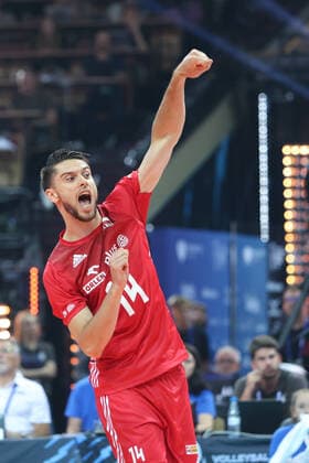 KATOWICE 28.08.2022 MISTRZOSTWA SWIATA W SIATKOWCE MEZCZYZN FAZA GRUPOWA GRUPA C: POLSKA - MEKSYK --- FIVB VOLLEYBALL MENS World Championship, WM, Weltmeisterschaft 2022 GROUP C MATCH: POLAND - MEXICO ALEKSANDER SLIWKA FOT. ANNA KLEPACZKO FOTOPYK NEWSPIX.PL --- Newspix.pl POLAND OUT!  220828LUM223