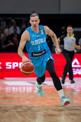 Basketball Munich 28 08 2022 World Cup European Qualifiers Germany GER Slovenia SLO Goran Dragic Slovenia, No 03
