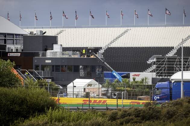 ZANDVOORT Formula 1 teams arrive at Circuit Zandvoort where the Formula 1 race Dutch Grand Prix will be held next weekend KOEN VAN WEEL xVIxANPxSportx xxANPxIVx 453684279 originalFilename: 453684279.jpg