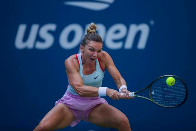 August 29, 2022, Flushing Meadows, New York, USA: Simona Halep during a match against Darla Snigur on of the 2022 US Open at USTA Billie Jean King National Tennis Center on Monday August 29, 2022 in the Flushing neighborhood of the Queens borough of New York City. Halep loses to Snigur. PI Flushing Meadows USA - ZUMAp124 20220829_zaa_p124_021 Copyright: xJAVIERxROJASx