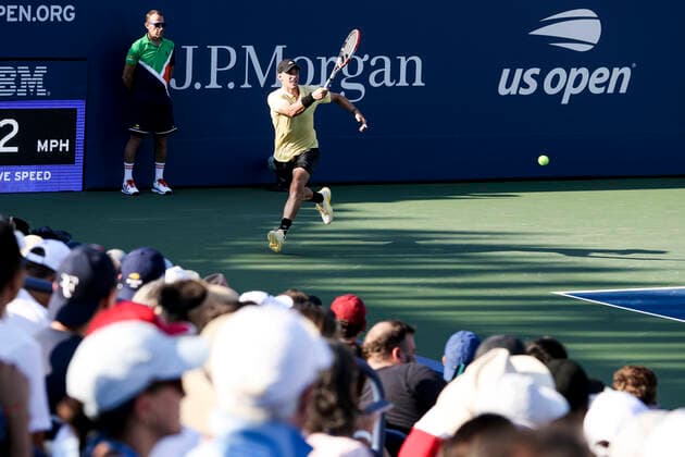 TENNIS - ATP, Tennis Herren US Open 2022 NEW YORK CITY,NEW YORK,USA,29.AUG.22 - TENNIS - ATP World Tour, US Open, Grand Slam, Flushing Meadows. Image shows Dominic Thiem (AUT).  GEPAxpictures xPatrickxSteiner