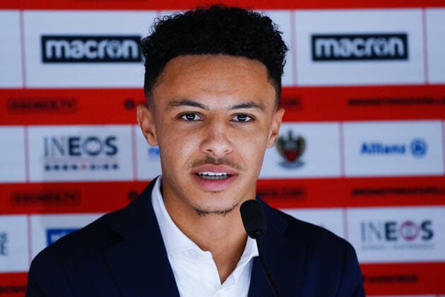 Sofiane Diop (OGC Nice) FOOTBALL : PrÃ sentation de Sofiane Diop - Nice - 30 08 2022 NorbertScanella Panoramic 