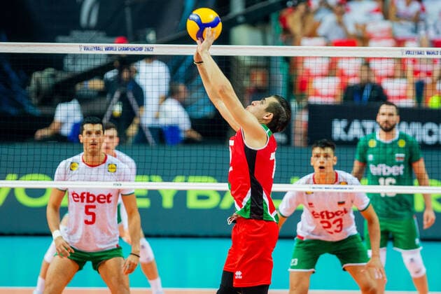 KATOWICE 30.08.2022 SIATKOWKA MISTRZOSTWA SWIATA 2022 MEKSYK - BULGARIA FIVB VOLLEYBALL MEN S World Championship, WM, Weltmeisterschaft POLAND 2022 MEXICO - BULGARIA Diego Gonzalez Castaneda FOT. MICHAL CHWIEDUK FOKUSMEDIA.COM.PL NEWSPIX.PL --- Newspix.pl POLAND OUT!  220830CHW172