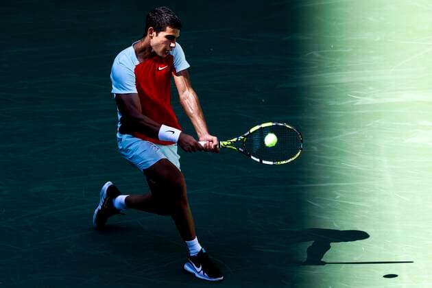 TENNIS - ATP, Tennis Herren US Open 2022 NEW YORK CITY,NEW YORK,USA,30.AUG.22 - TENNIS - ATP World Tour, US Open, Grand Slam, Flushing Meadows. Image shows Carlos Alcaraz (ESP).  GEPAxpictures xPatrickxSteiner