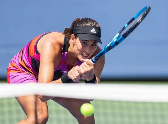 August 30, 2022, Flushing Meadows, New York, USA: Garbine Muguruza during a match against Clara Tauson on Day 2 of the 2022 US Open at USTA Billie Jean King National Tennis Center on Tuesday August 30, 2022 in the Flushing neighborhood of the Queens borough of New York City. PI Flushing Meadows USA - ZUMAp124 20220830_zaa_p124_004 Copyright: xJAVIERxROJASx