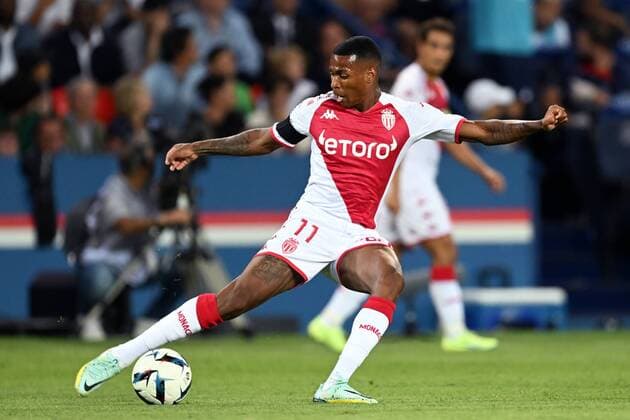 PARIS Jean Lucas de Souza Oliveira of AS Monaco FC during the French Ligue 1 match between Paris Saint Germain and AS Monaco at the Parc des Princes in Paris, France on August 28, 2022 ANP Dutch Height French Ligue 1 Uber Eats 2022 2023 xVIxANPxSportx xGerritxvanxKeulenxIVx 453793422 originalFilename: 453793422.jpg