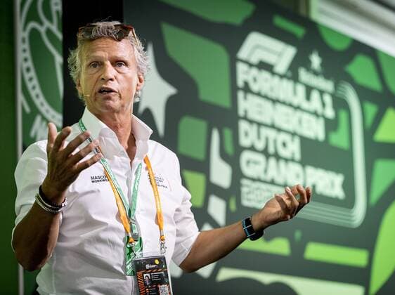 2022 08 31 11 17 57 Jan Lammers during a press conference at the Zandvoort circuit, in the run up to the Grand Prix GP The GP took place last year in a modified form due to the corona measures This year, up to 110,000 visitors a day are expected to attend the event In Zandvoort, the Netherlands, August 31, 2022 ANP SEM VAN DER WAL netherlands out belgium out Zandvoort xVIxxIVx 453797406 originalFilename: 0167865909st.jpg